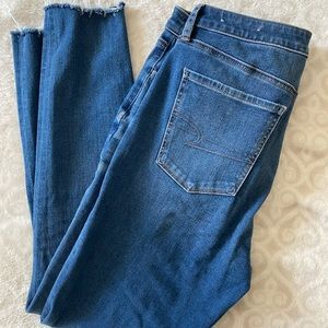 High waisted jegging